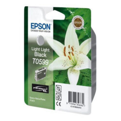 Epson T0599 LLK pro R2400, 13ml ink. light light black