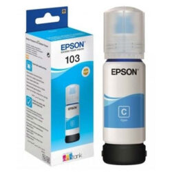 Epson T00S2A CY (103) pro L3160/L5190, 7k5 cyan 65ml. /C13T00S24A/