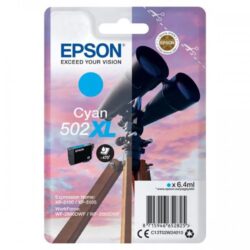 Epson T02W2 CY (502XL) pro XP-5100/XP-5105/XP-5150/WF2860 cyan /C13T02W24010/